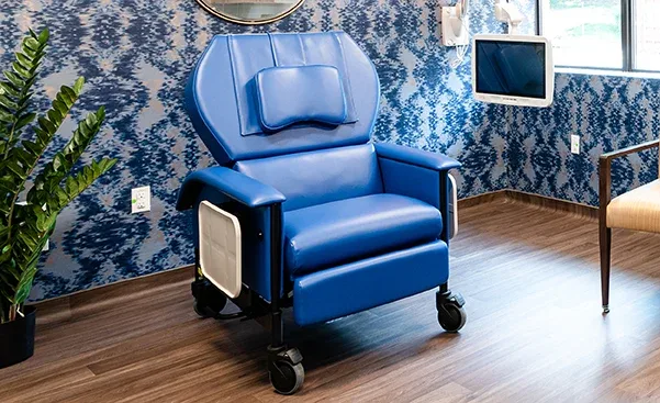 Get dialyzed in comfort and modern luxury.
