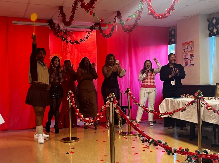 QNS Queens Post Holliswood Center Valentines Runway Event